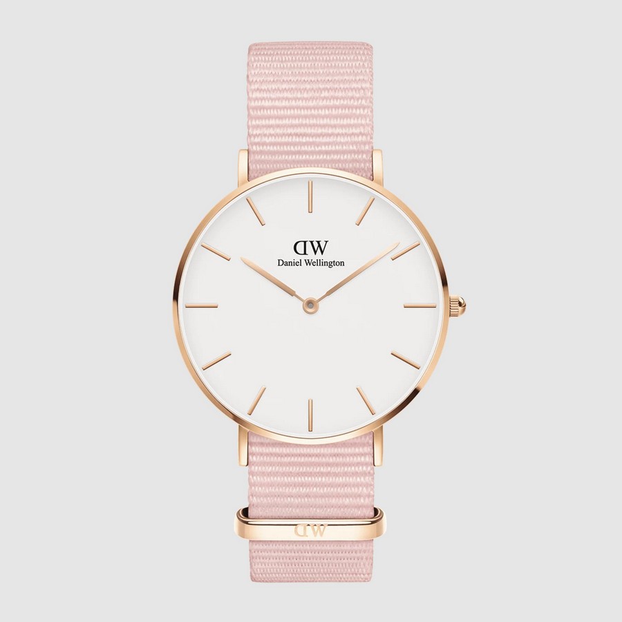 Đồng Hồ Dw Daniel Wallington Petite Rosewater Nữ Trắng Hồng